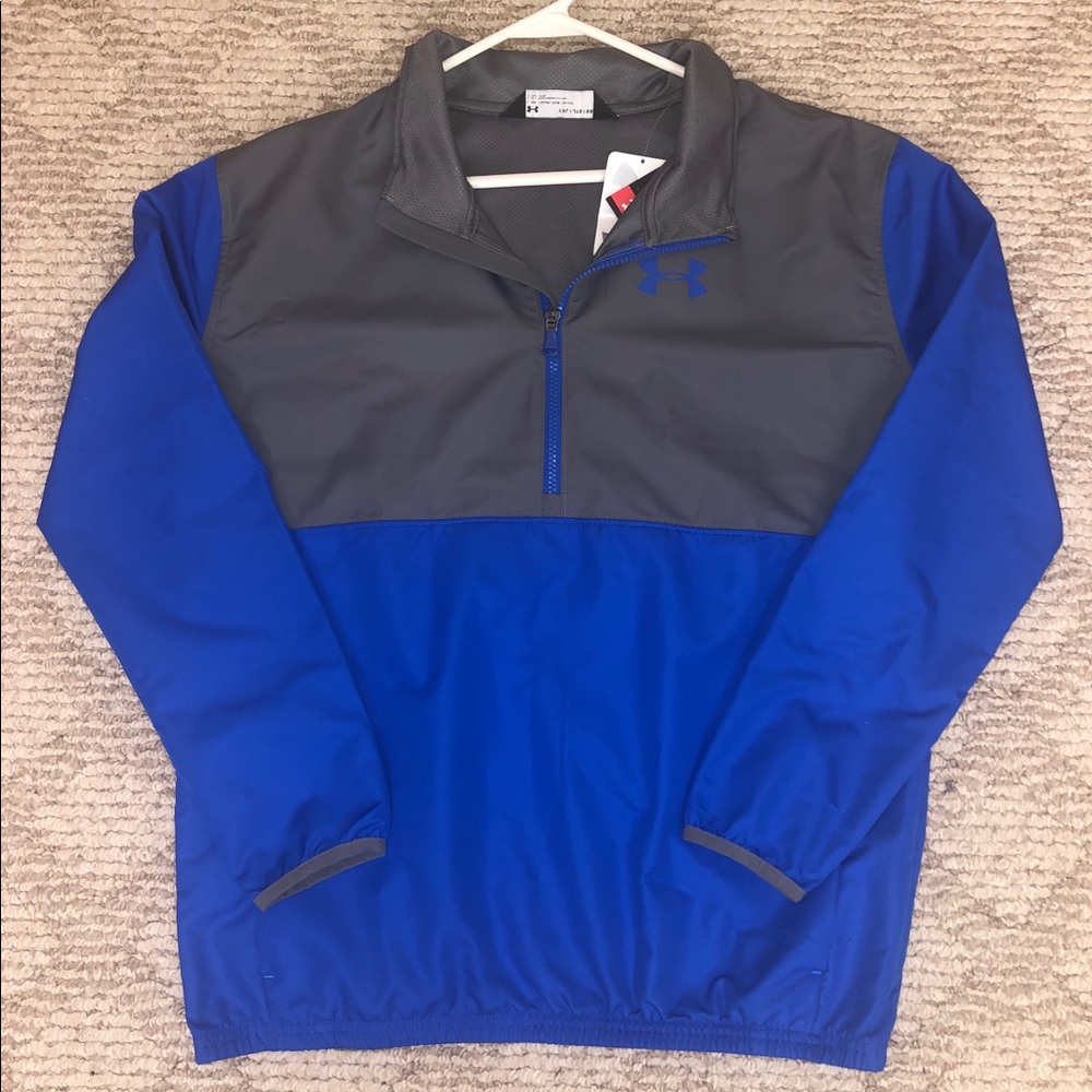 Youth Boys Under Armour Pullover Windbreaker